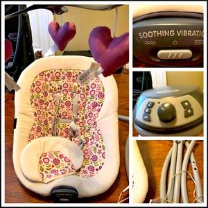 Graco Purple Flower Infant Swing